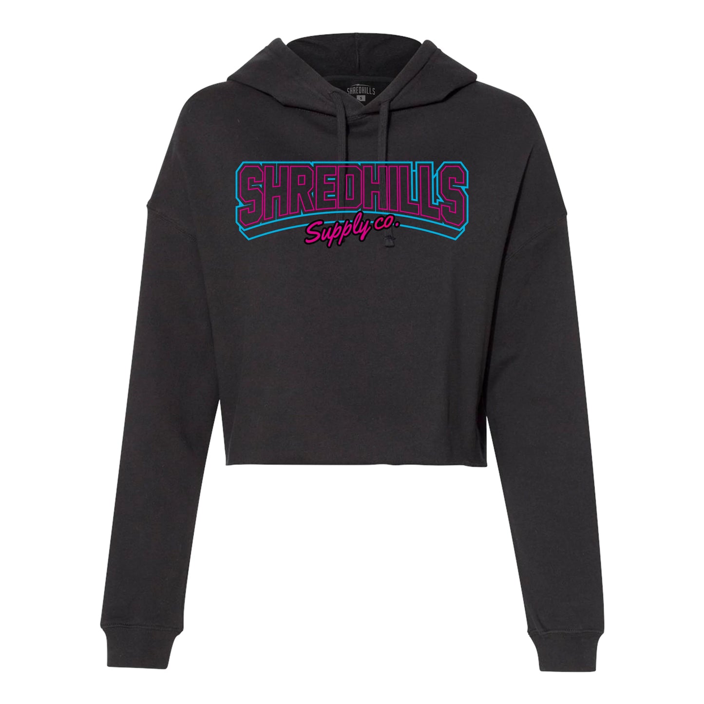 Women’s Retro Cropped Hoodie