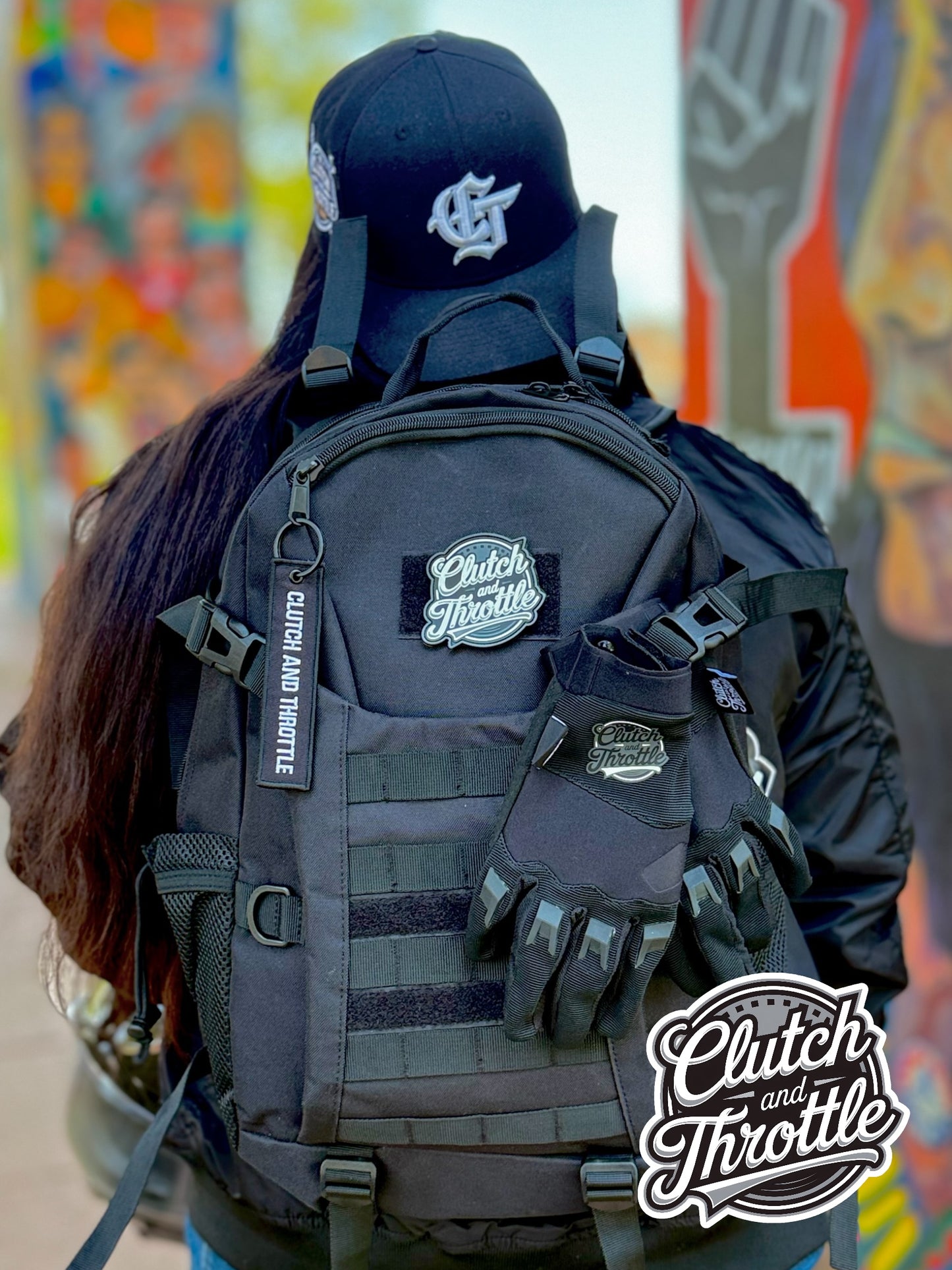 OG Crest Tactical Riding Backpack (Black)