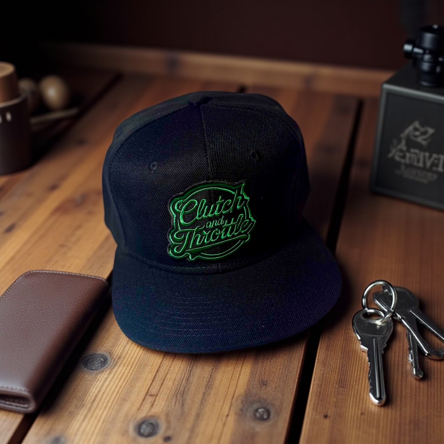 OG Crest Snapback (Black)