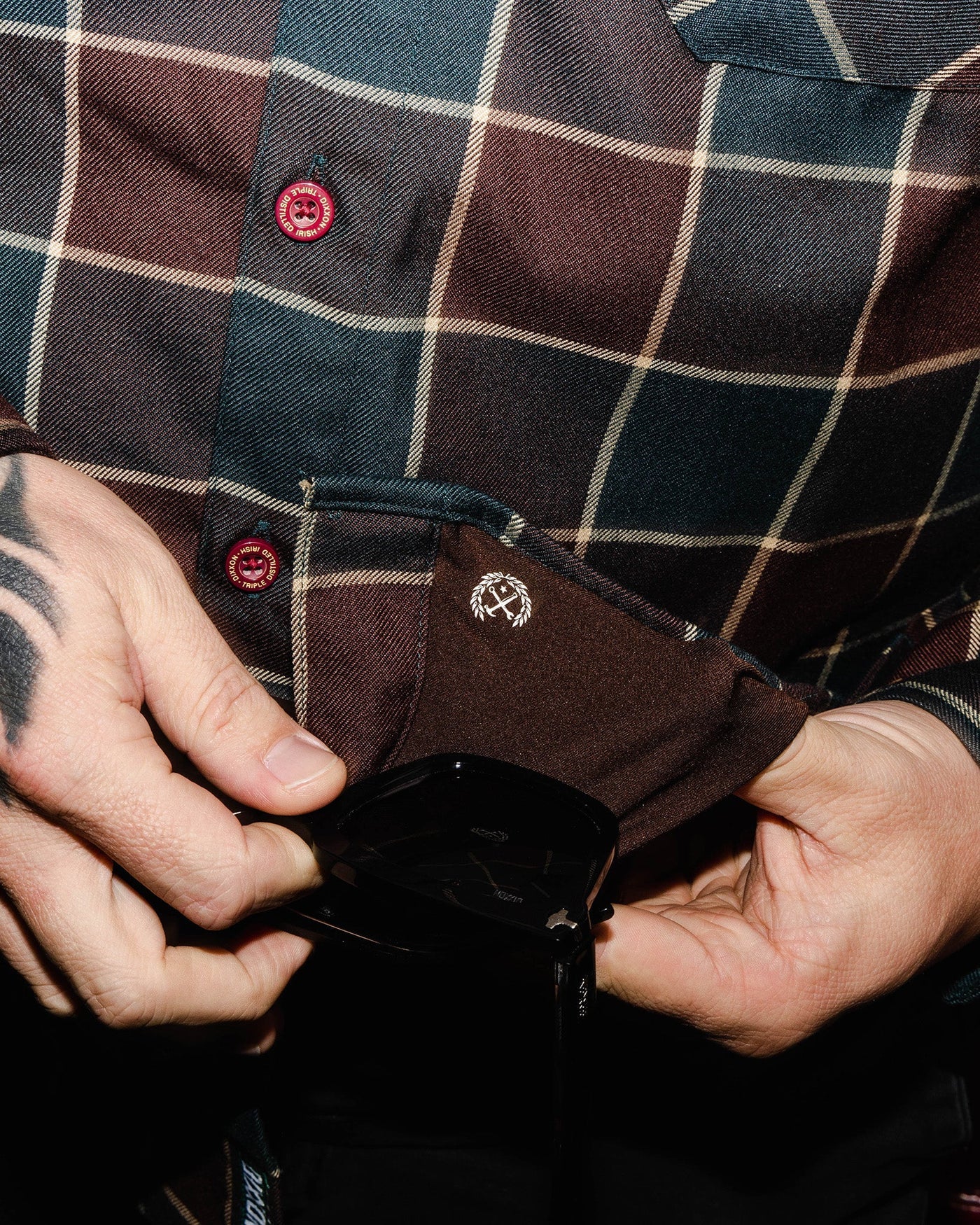 A toast to tradition and true craftsmanship, the Triple Distilled Irish Flannel features an allover green, brown, and tan checkered pattern that offers a clean and classic design, while our signature D-Tech™ blend provides the comfort of soft to the touch flannel. Constructed to be breathable for the performance you demand, yet durable for the rugged lifestyle you live.