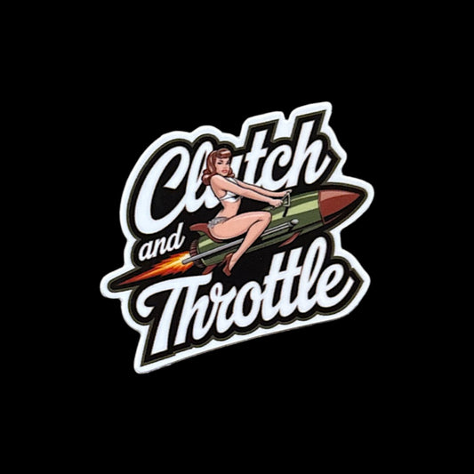 The Pinup Rocketeer 2” Die Cut Sticker