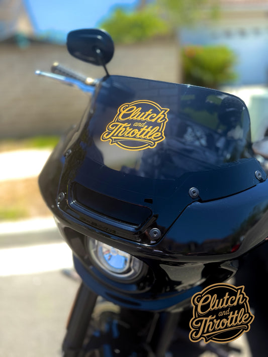 OG Crest Bronze 5” Die Cut Sticker