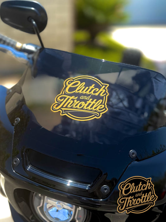 OG Crest Bronze 5” Die Cut Sticker