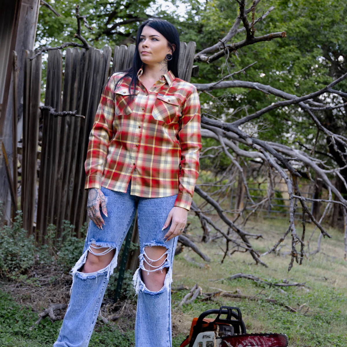 Women's Leatherface Flannel