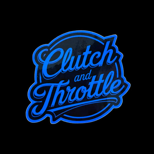 OG Crest Blue 5” Die Cut Sticker