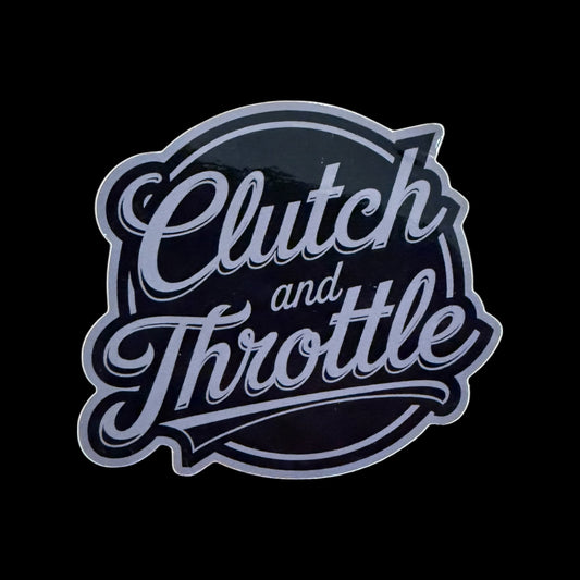 OG Crest Grey 5” Die Cut Sticker