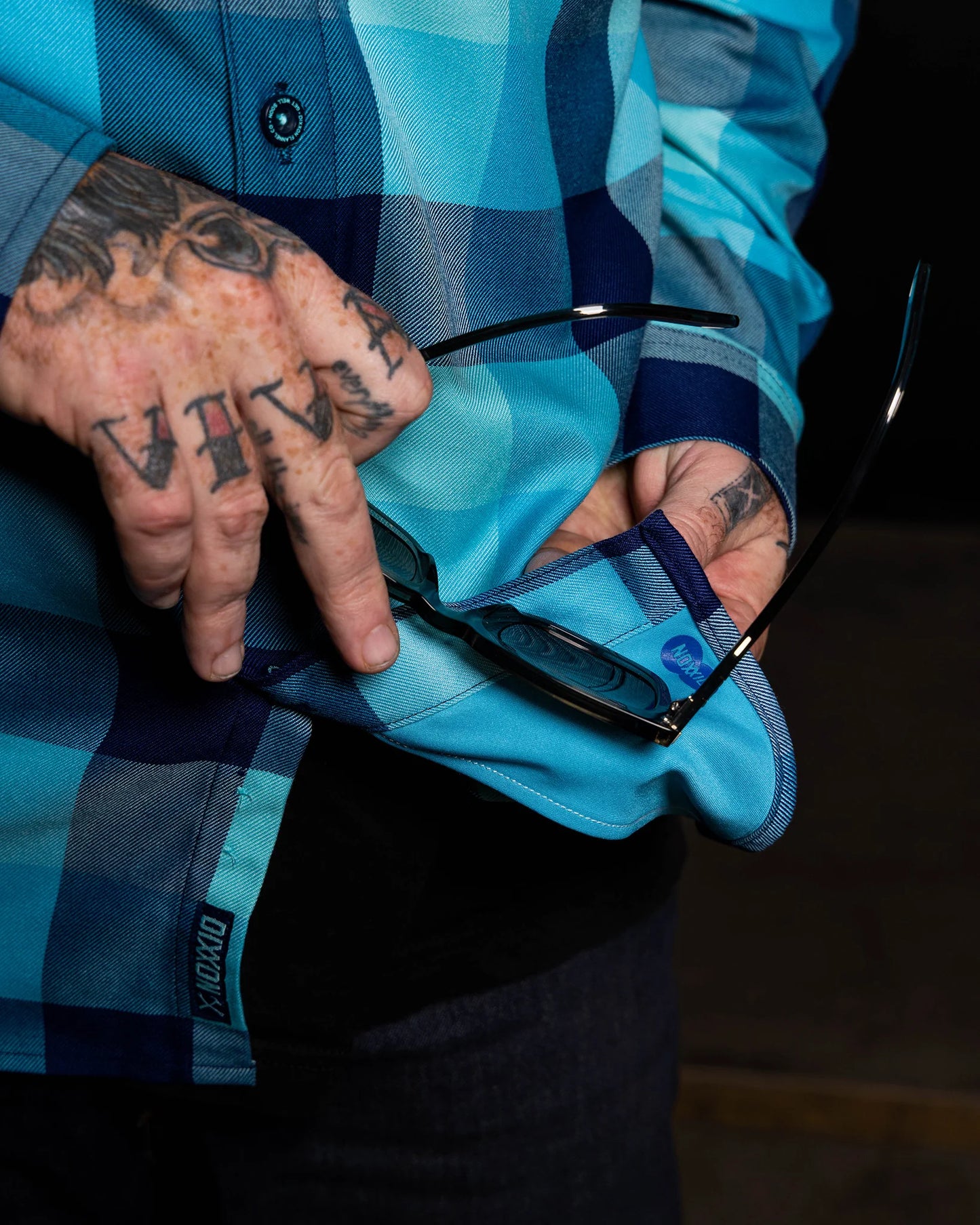 Blue Balls Flannel