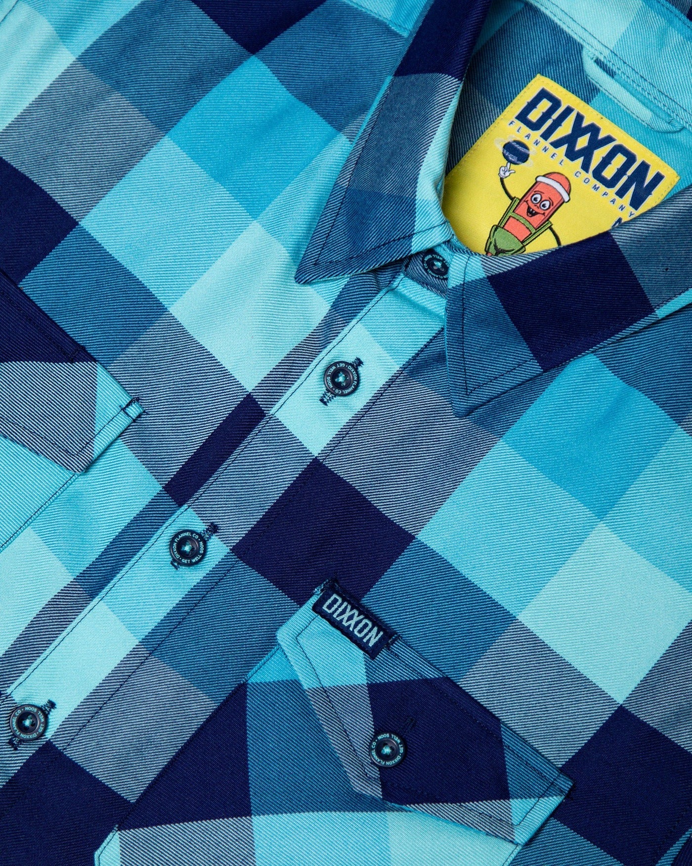 Blue Balls Flannel