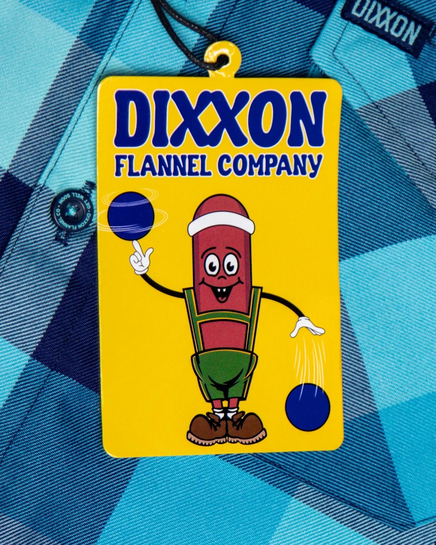 Blue Balls Flannel