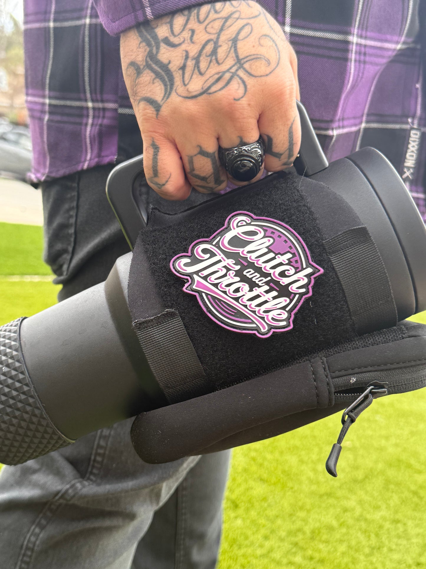 OG Crest PVC Patch (Purple)