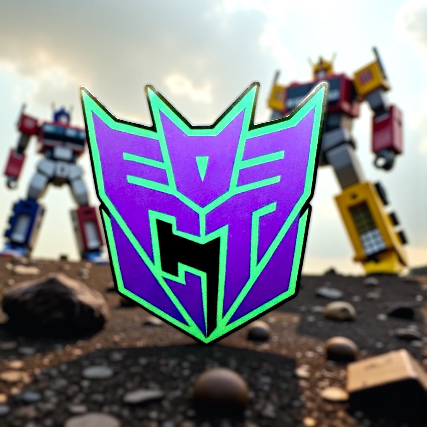 Clutchformer (Decepticon) 3” Die Cut Sticker