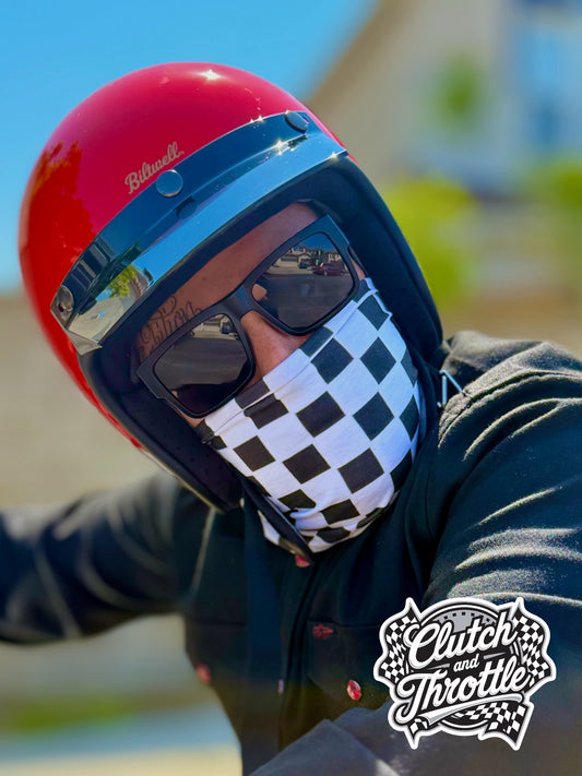 OG Crest Checkered Neck Gaiter