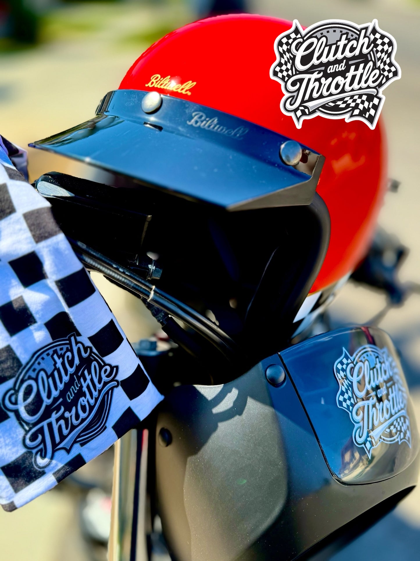 OG Crest Checkered Neck Gaiter