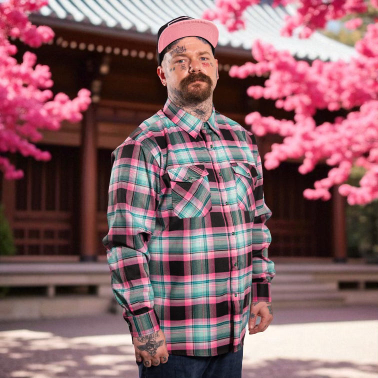 The Geisha Flannel