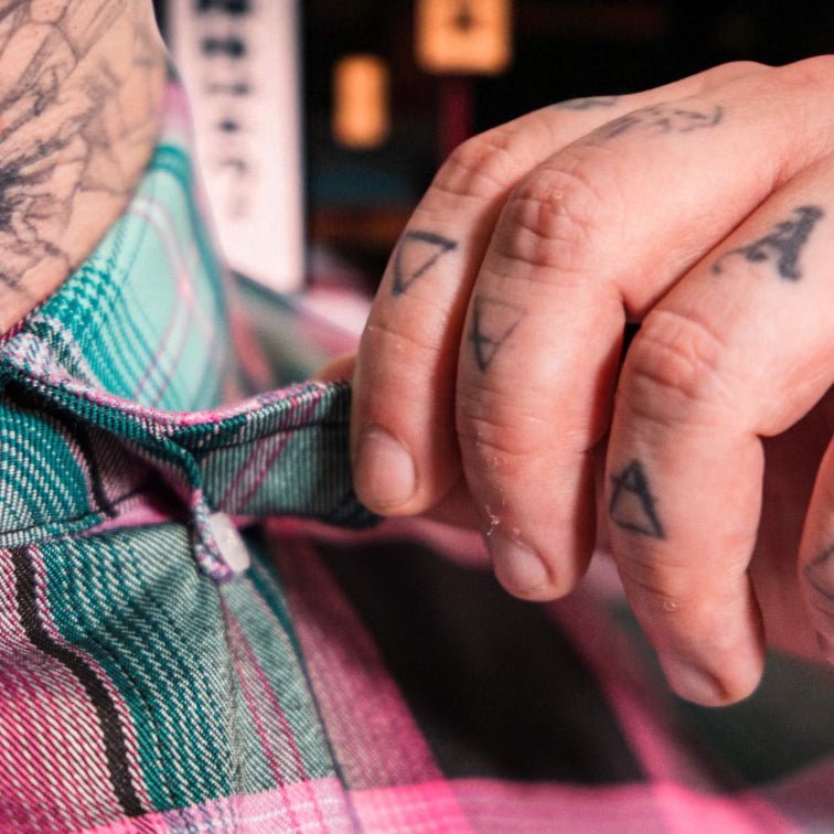 The Geisha Flannel