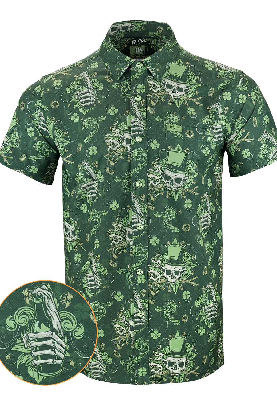 Irish Hand Grenade Button Down