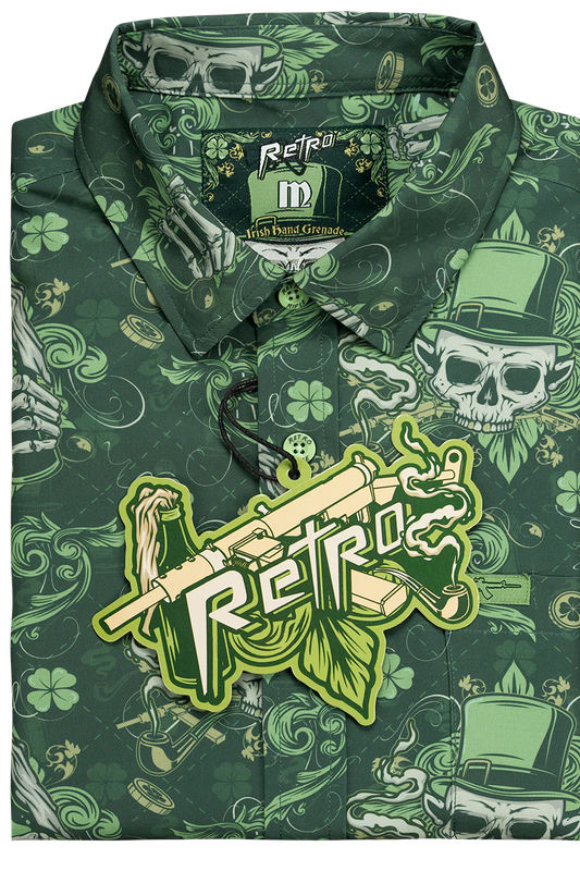Irish Hand Grenade Button Down