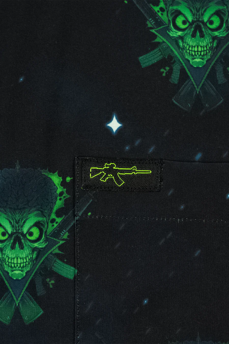 The Invader Button Down