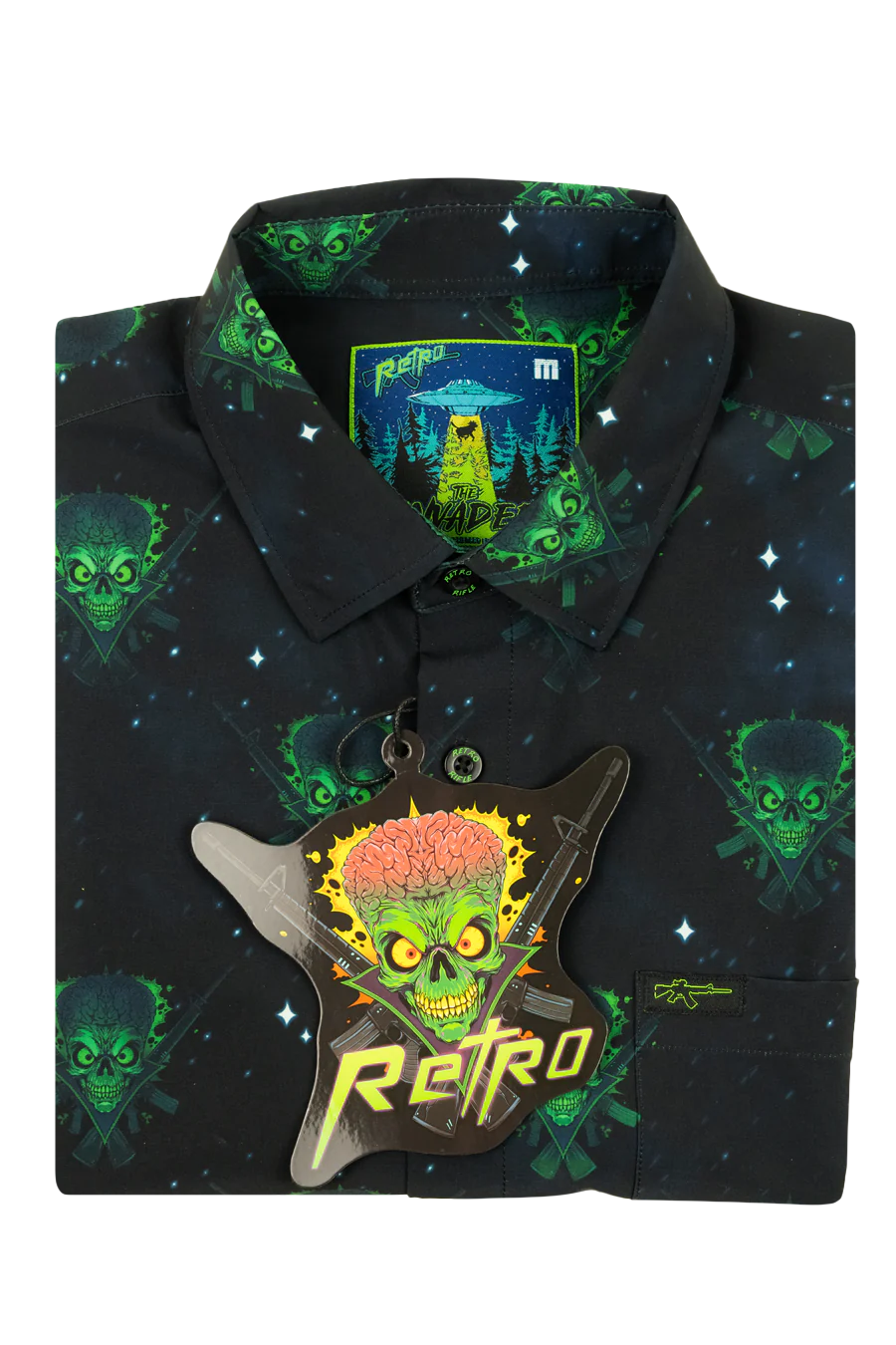 The Invader Button Down