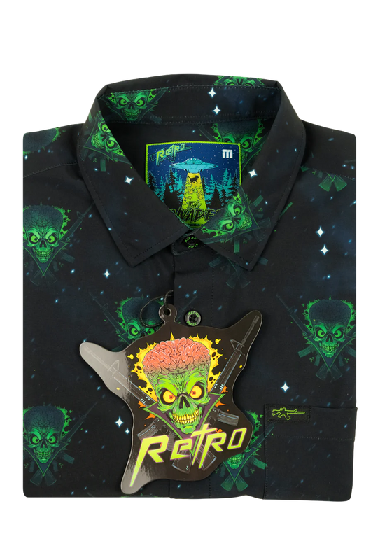 The Invader Button Down