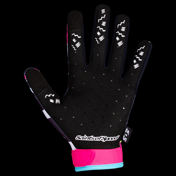 Retro Motocross Gloves