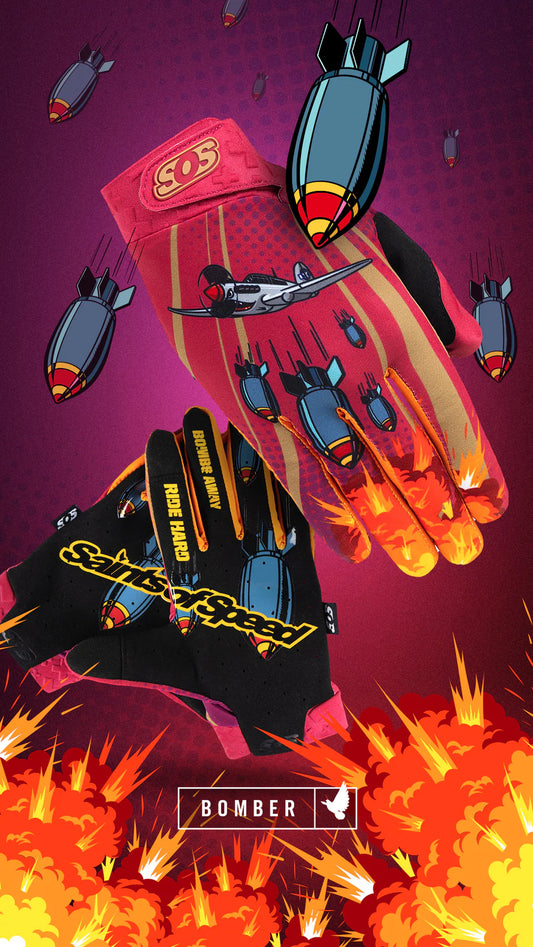 Bomber Motocross Gloves