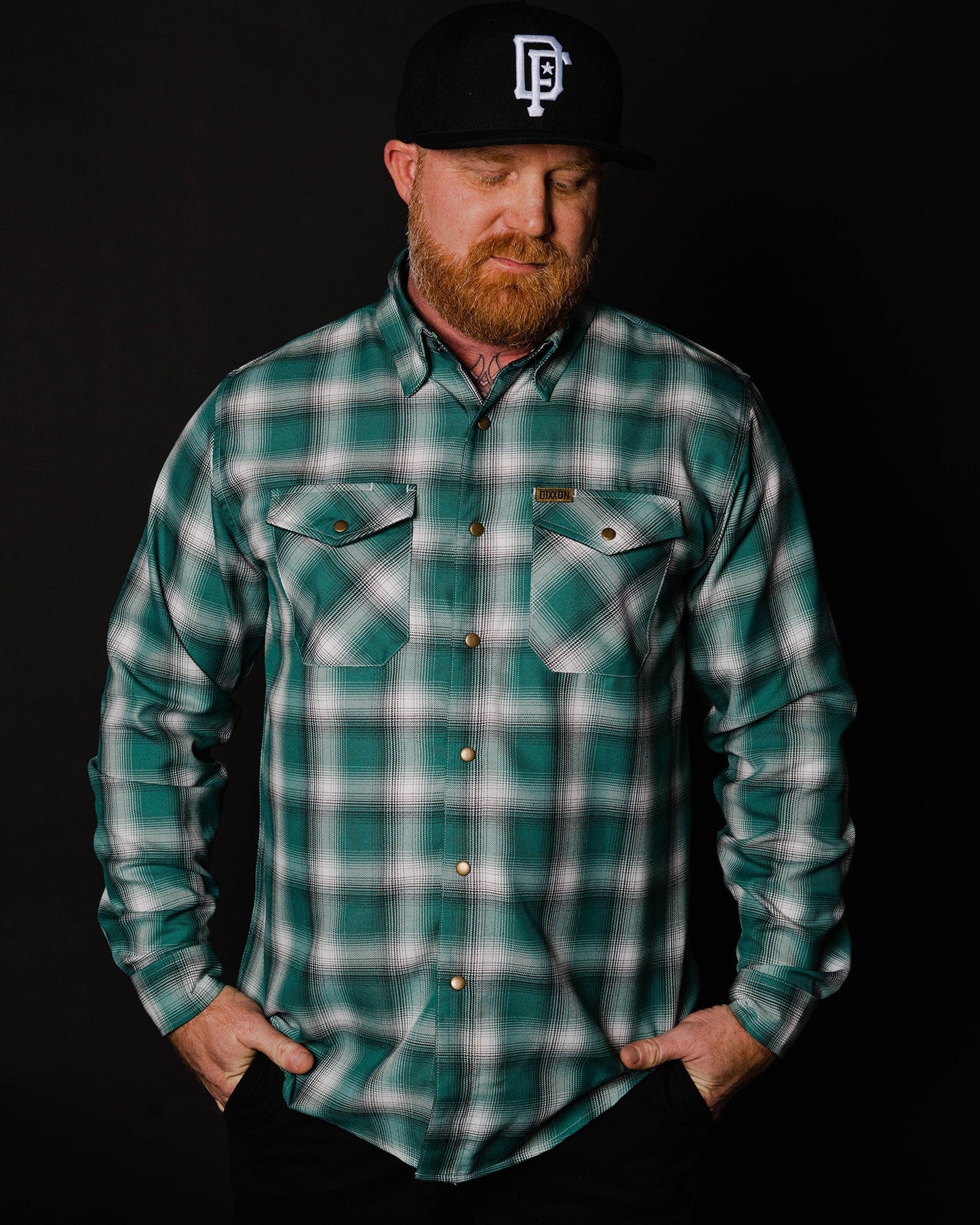 Cheers to the nights you won't remember. The Russell Flannel features an allover green, white, and black plaid pattern that offers a clean and classic design, while our signature D-Tech™ blend provides the comfort of soft to the touch flannel. Constructed to be breathable for the performance you demand, yet durable for the rugged lifestyle you live.