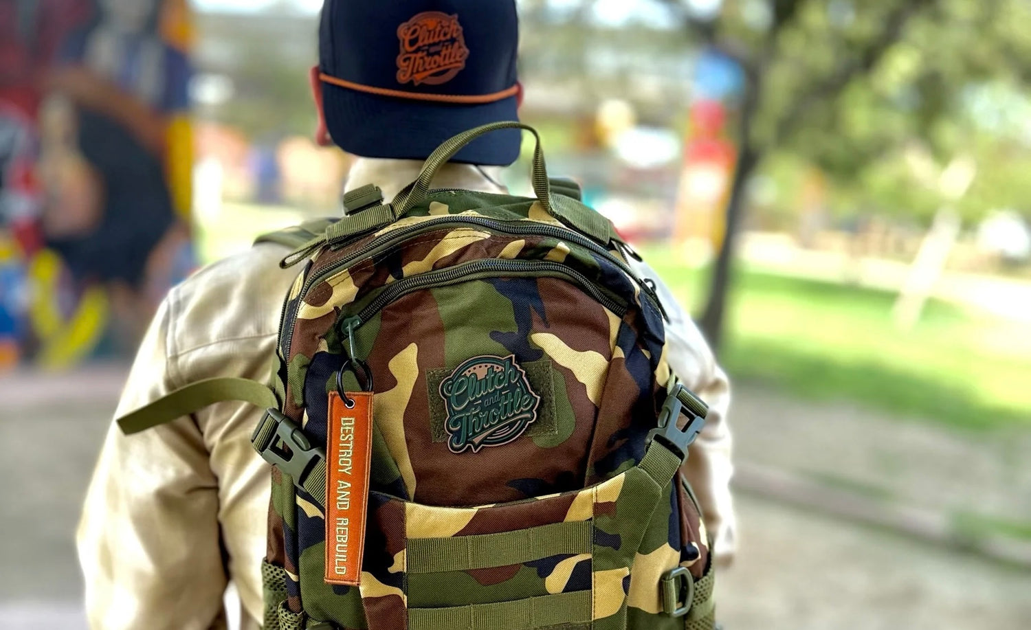 Camo Camouflage Backpack  