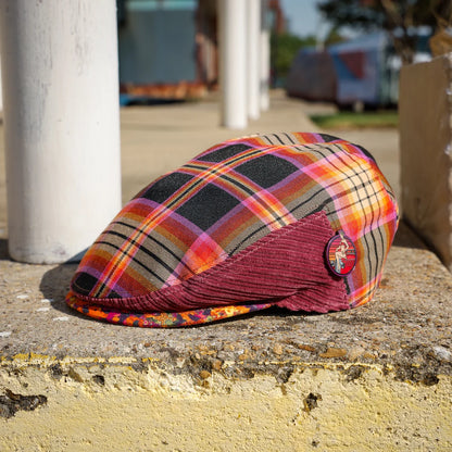 Redondo Flannel Flat Cap