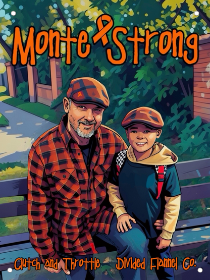 Monte Strong Vinyl Banner