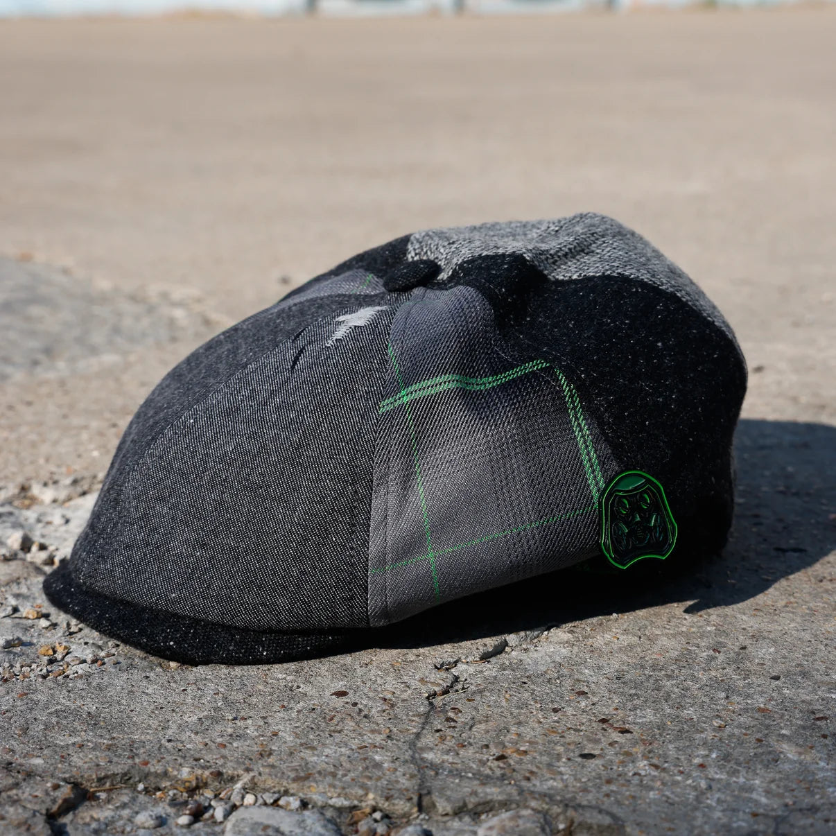 Toxicity Patchwork Newsboy Cap