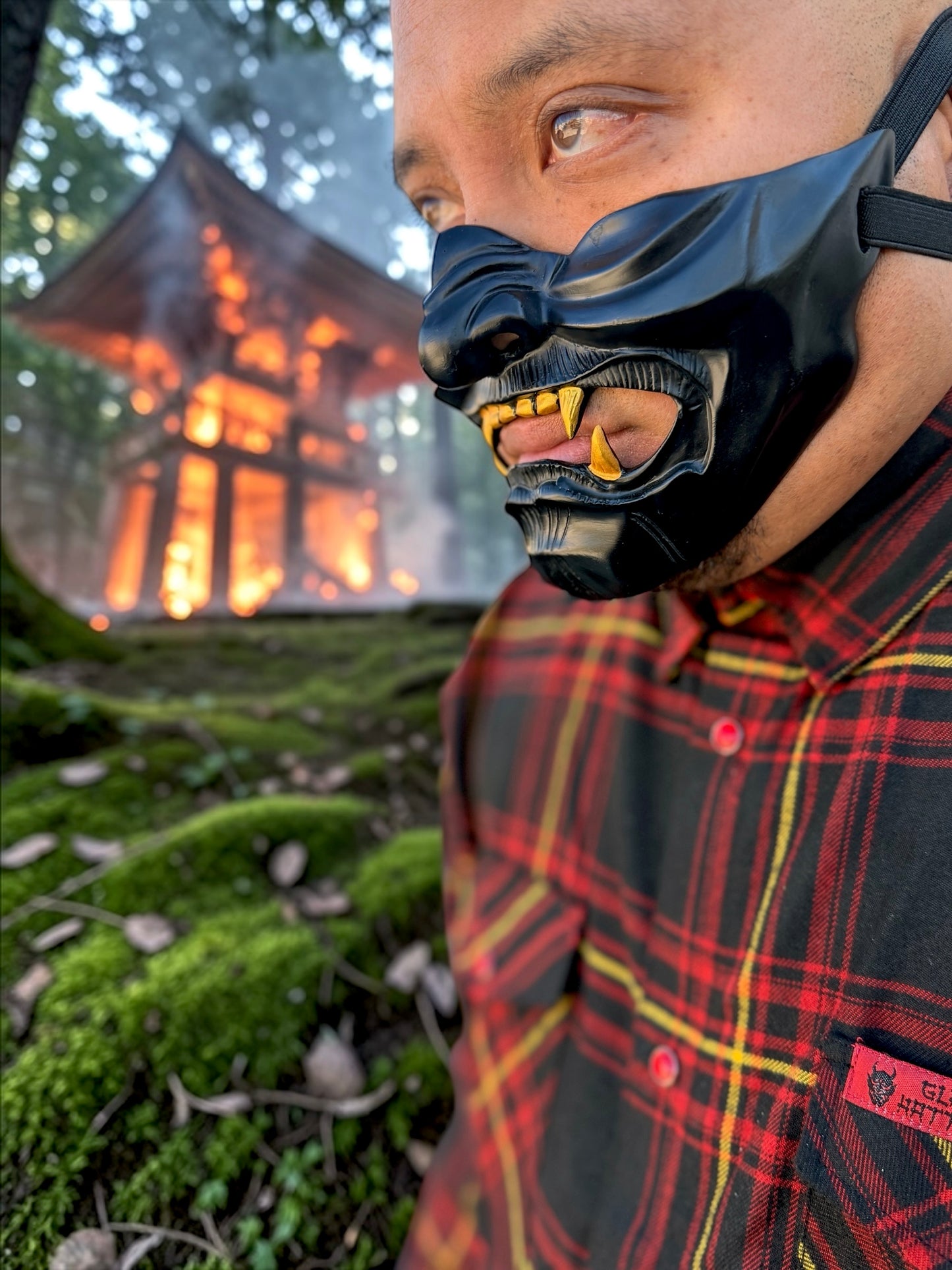 Hannya Glad Hatters Flannel