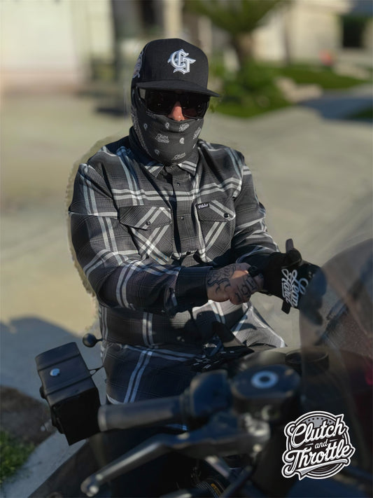 OG Crest Motorcycle Gloves (Black)