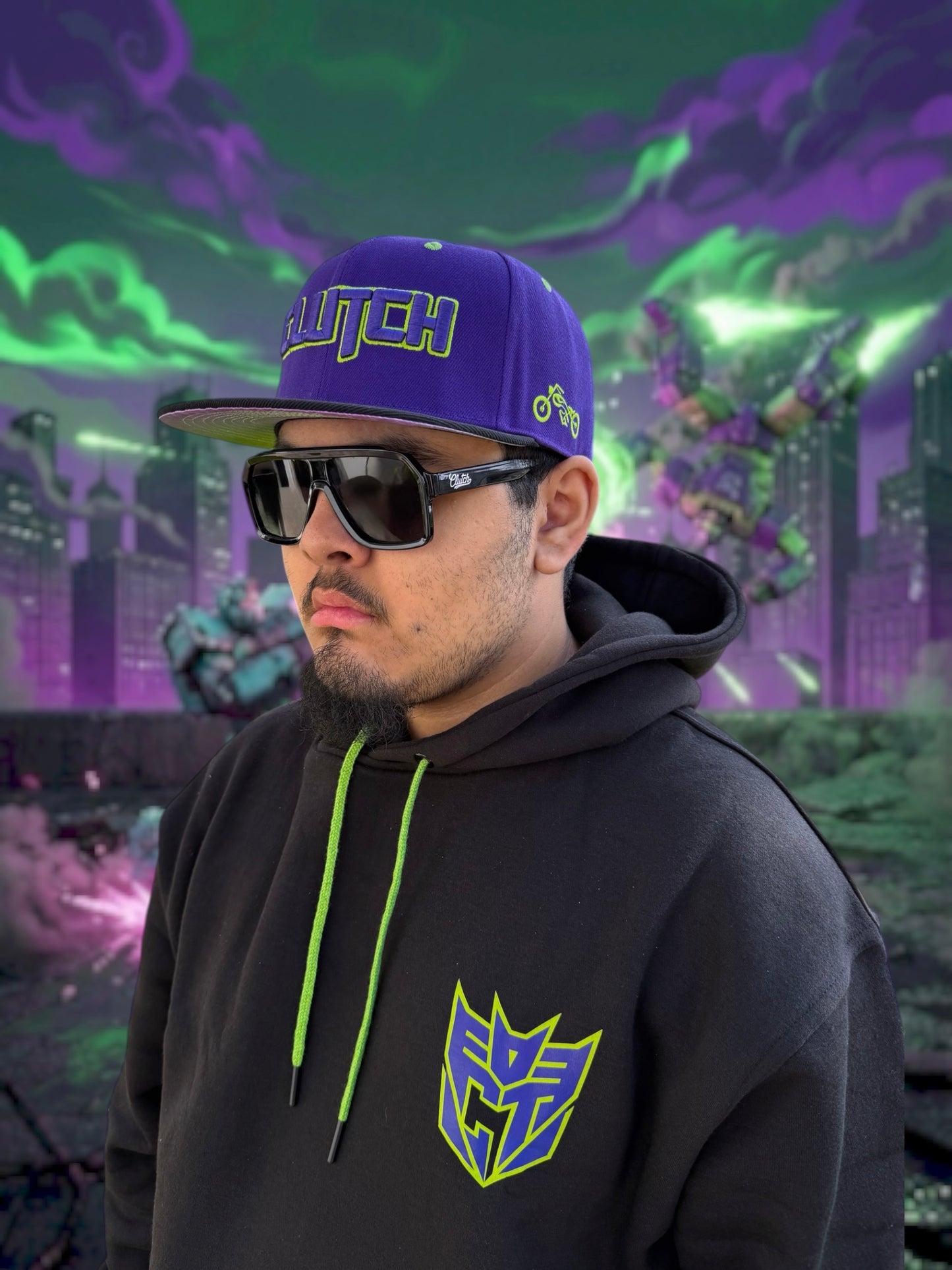 Clutchformer Burnout Pullover Hoodie LE