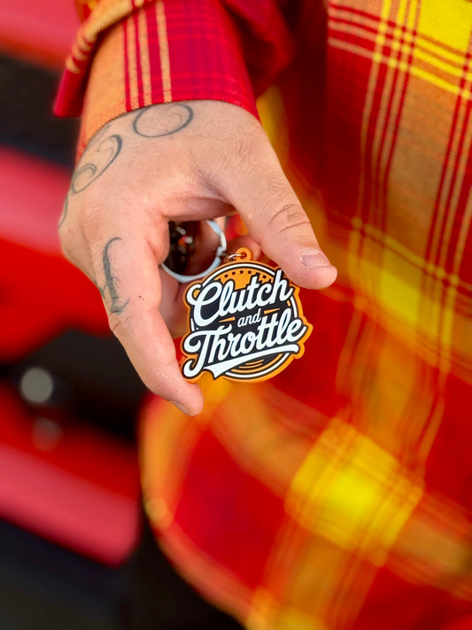 OG Crest Keychain (Orange)