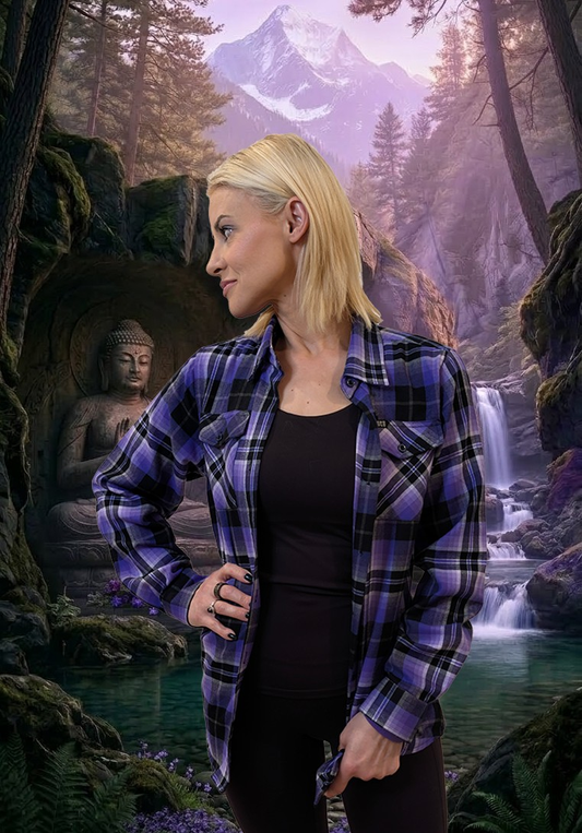 Women’s The Buddha Flannel
