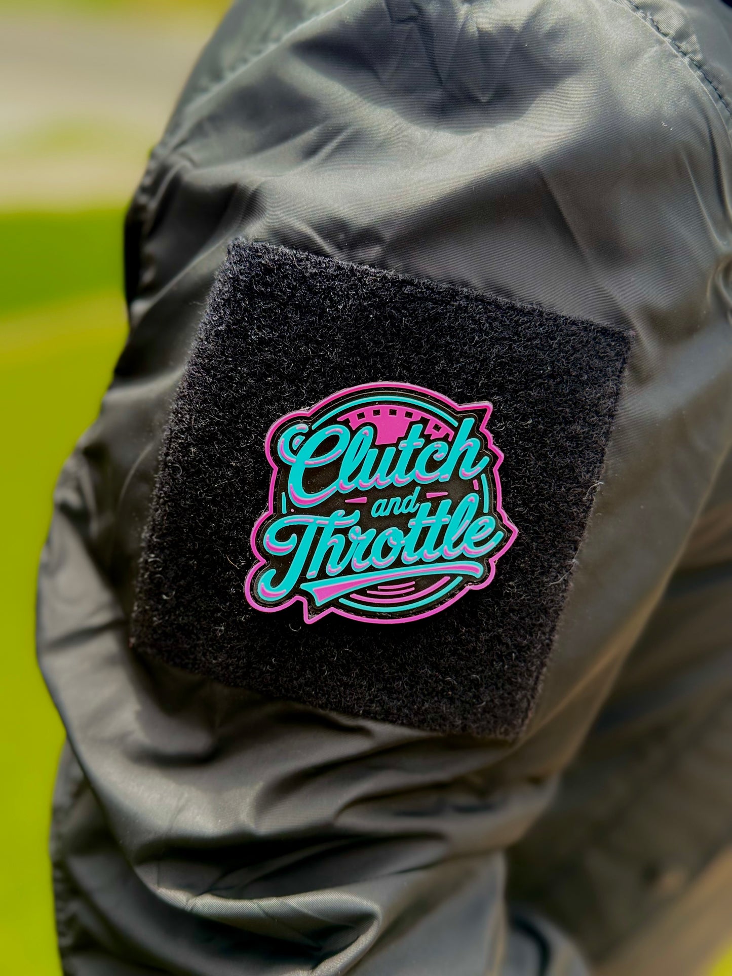 OG Crest PVC Patch (Hot Pink/ Sky Blue)