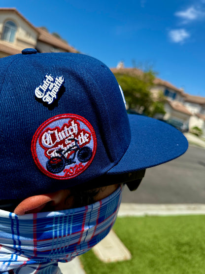 The Chain Snatcher Snapback (Navy Blue)