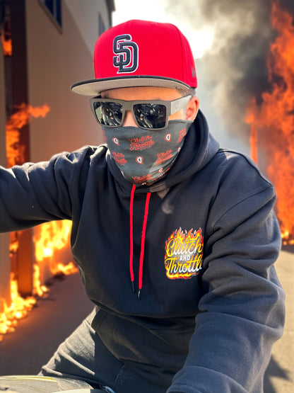 Skorched Bonehead Pullover Hoodie (Black)