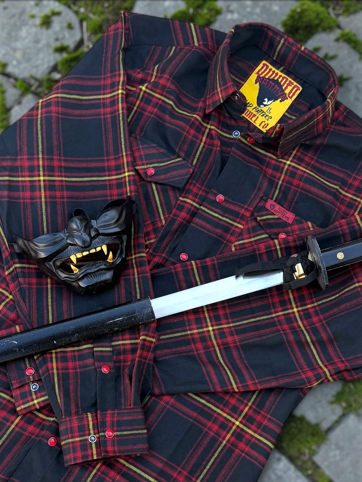 Hannya Glad Hatters Flannel