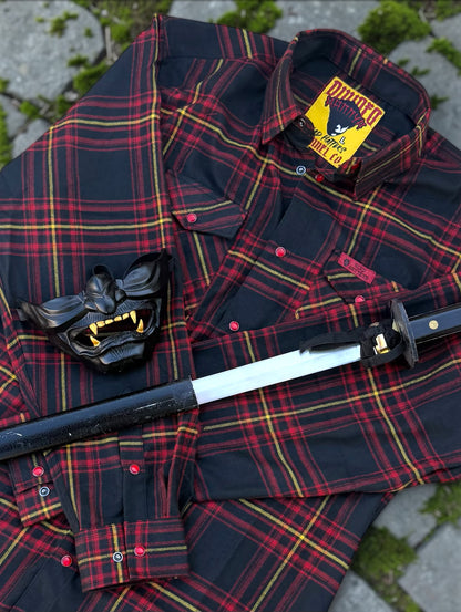 Hannya Glad Hatters Flannel