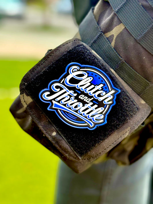 OG Crest PVC Patch (Blue)