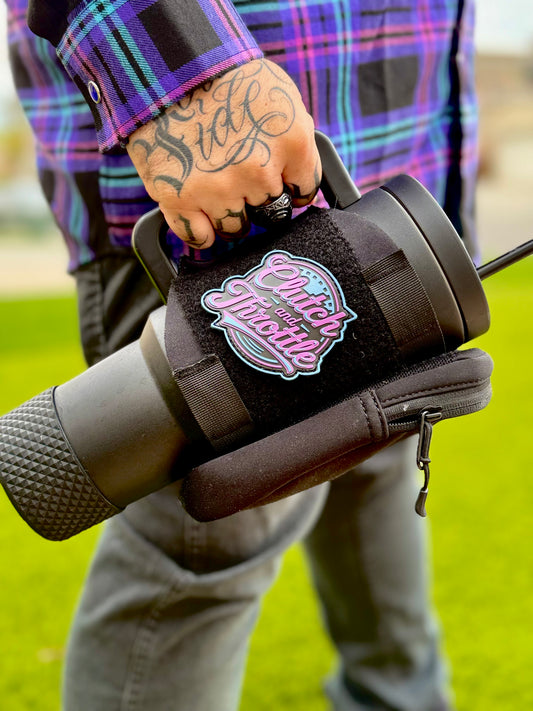 OG Crest PVC Patch (Purple/ Blue)