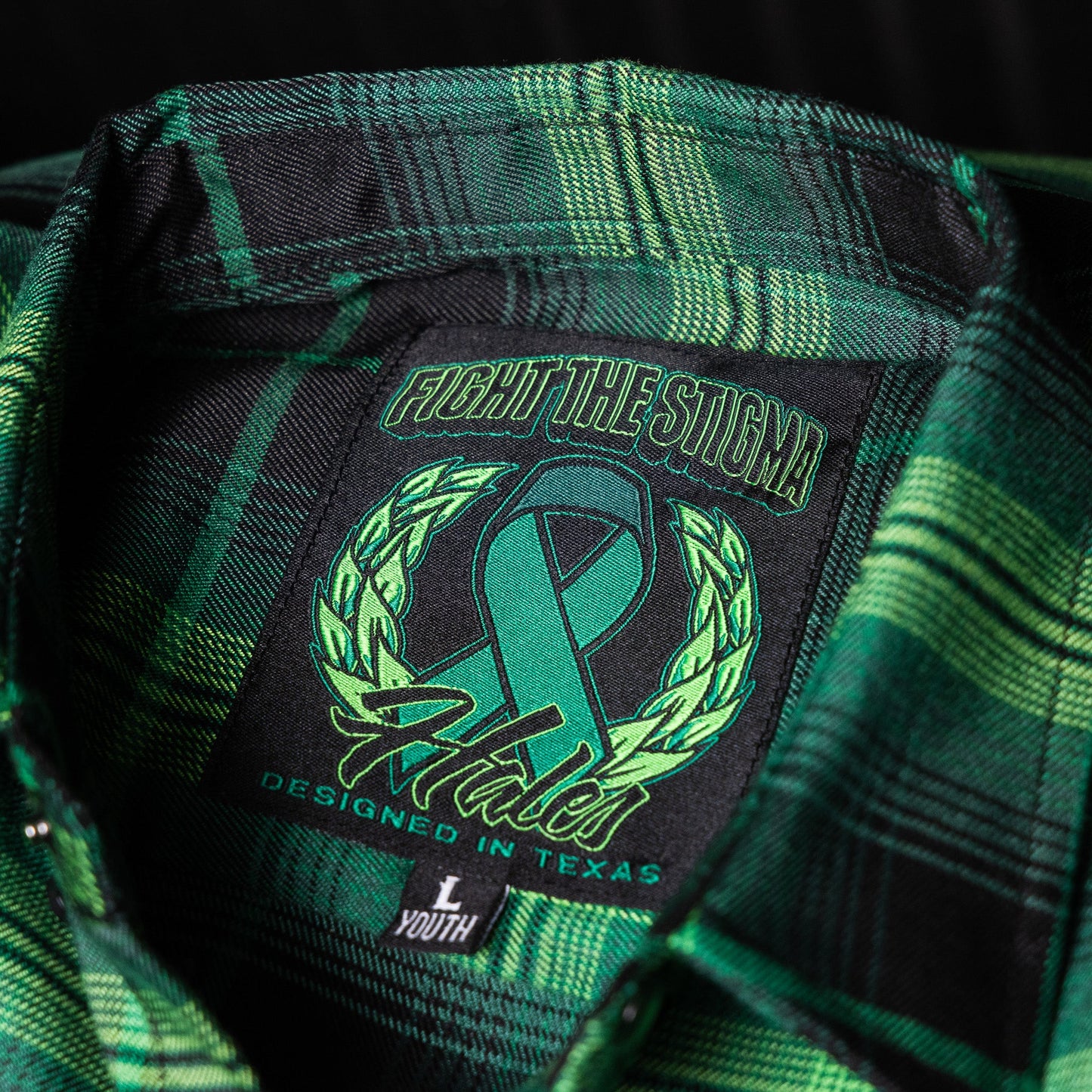 Youth Fight the Stigma Flannel