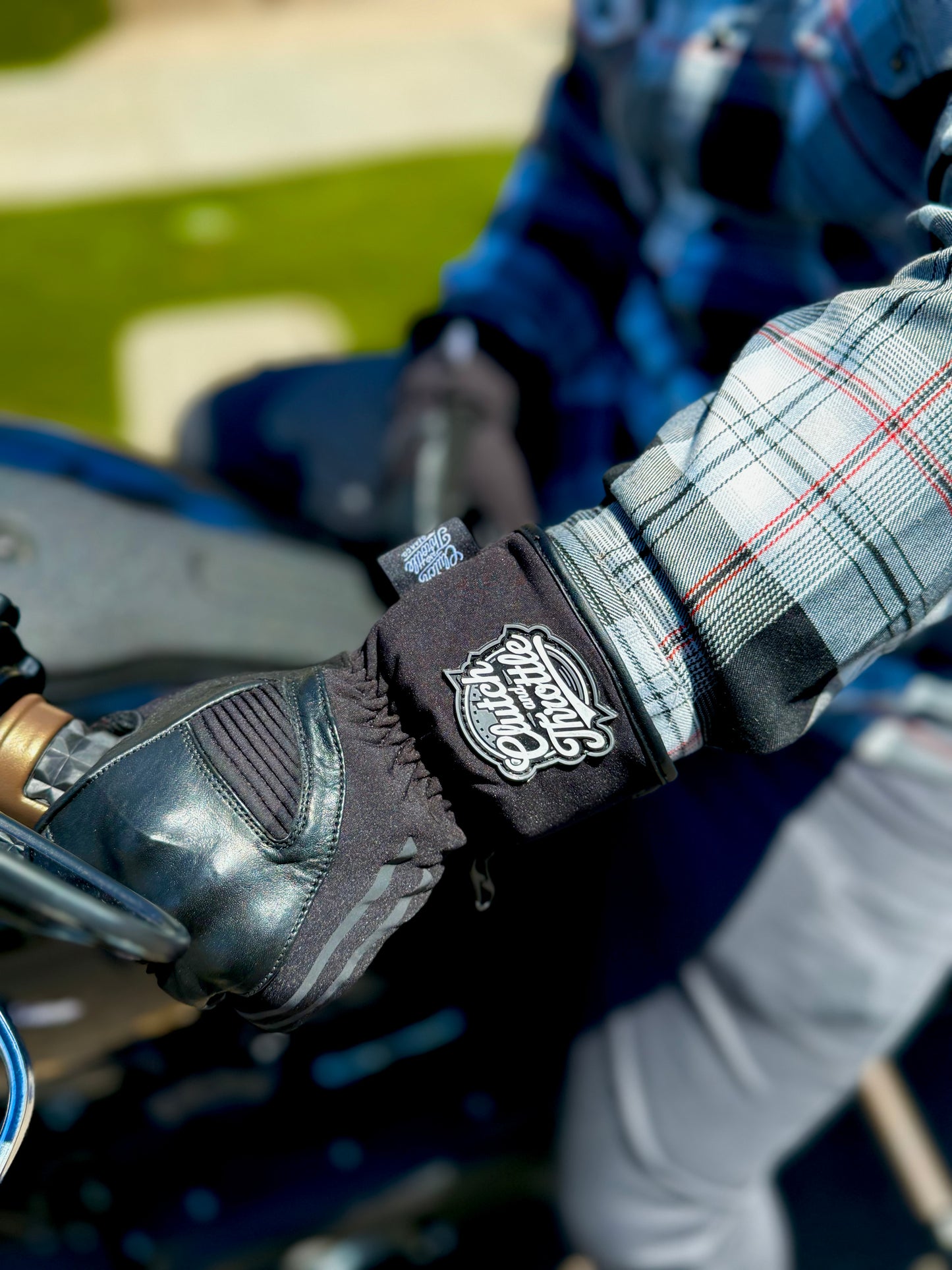 OG Crest Motorcycle Gauntlets