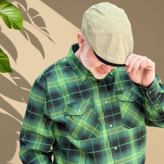 Fight the Stigma Green Flat Cap