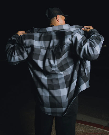 La Muerte Sherpa Lined Flannel Jacket