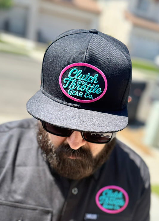 Grease Monkey Snapback (Black)