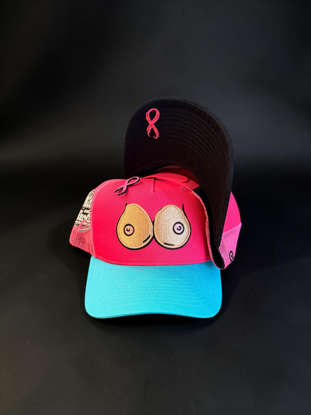 Fuck Cancer Save Tiddies Trucker