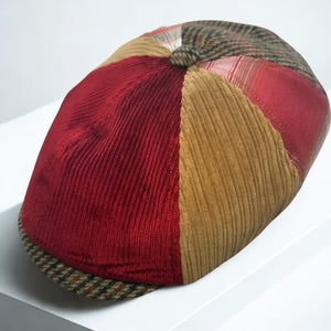 The Huckleberry Patchwork Newsboy Cap